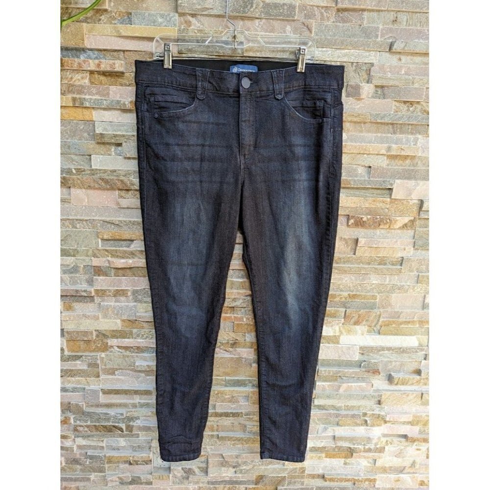 Democracy "AB" Solution Mid-Rise Crop Ankle Skinny Jeans Women's 16